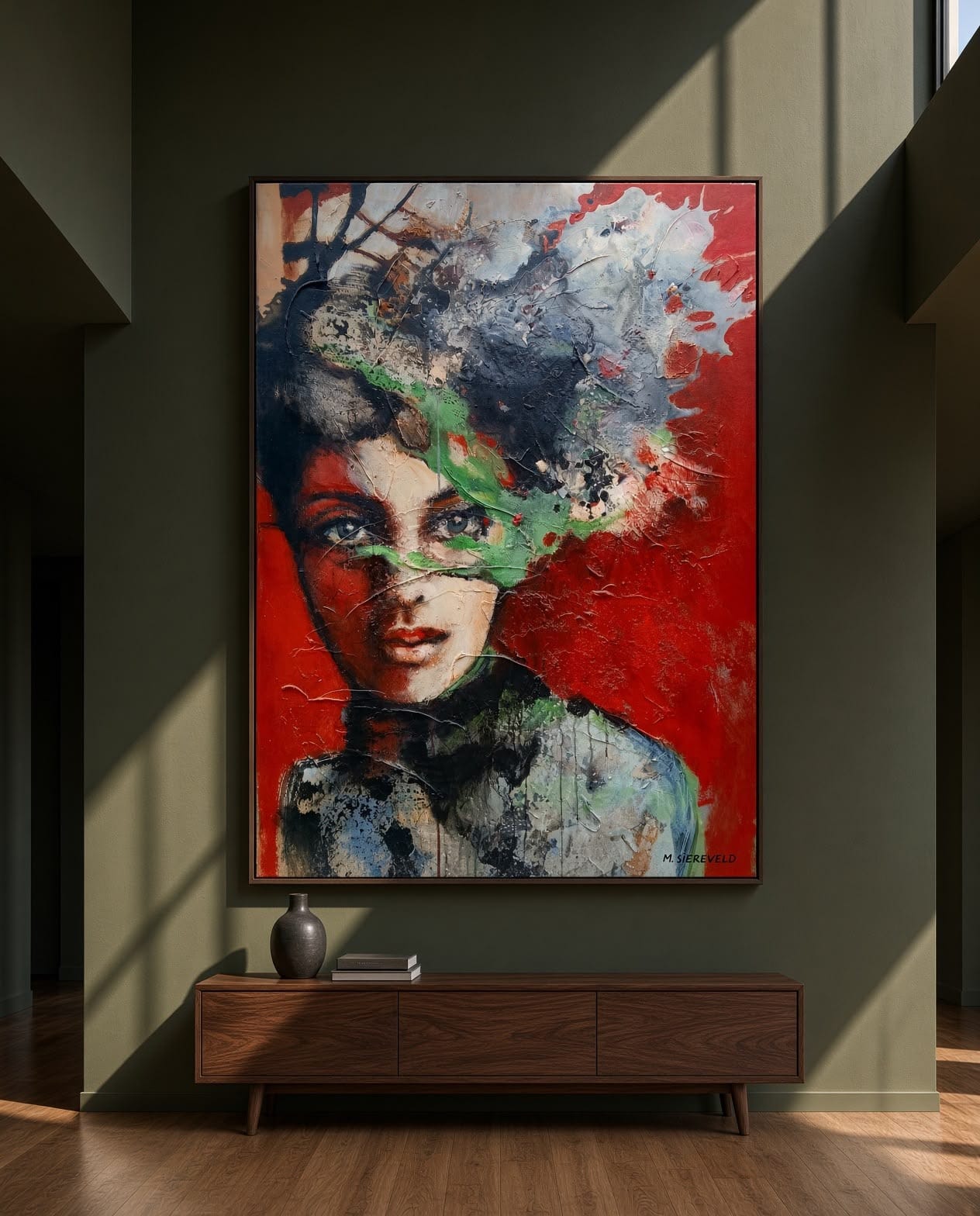 Unlock the Sky in een woonkamer — sfeerimpressie